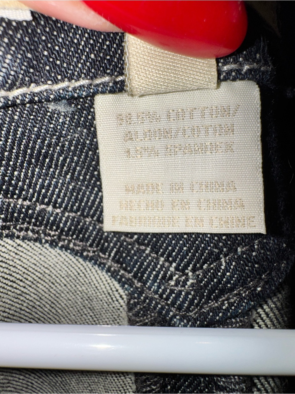 Stetson Western stretch Denim Vest dark wash  with Cream Label - Picture 4 of 9